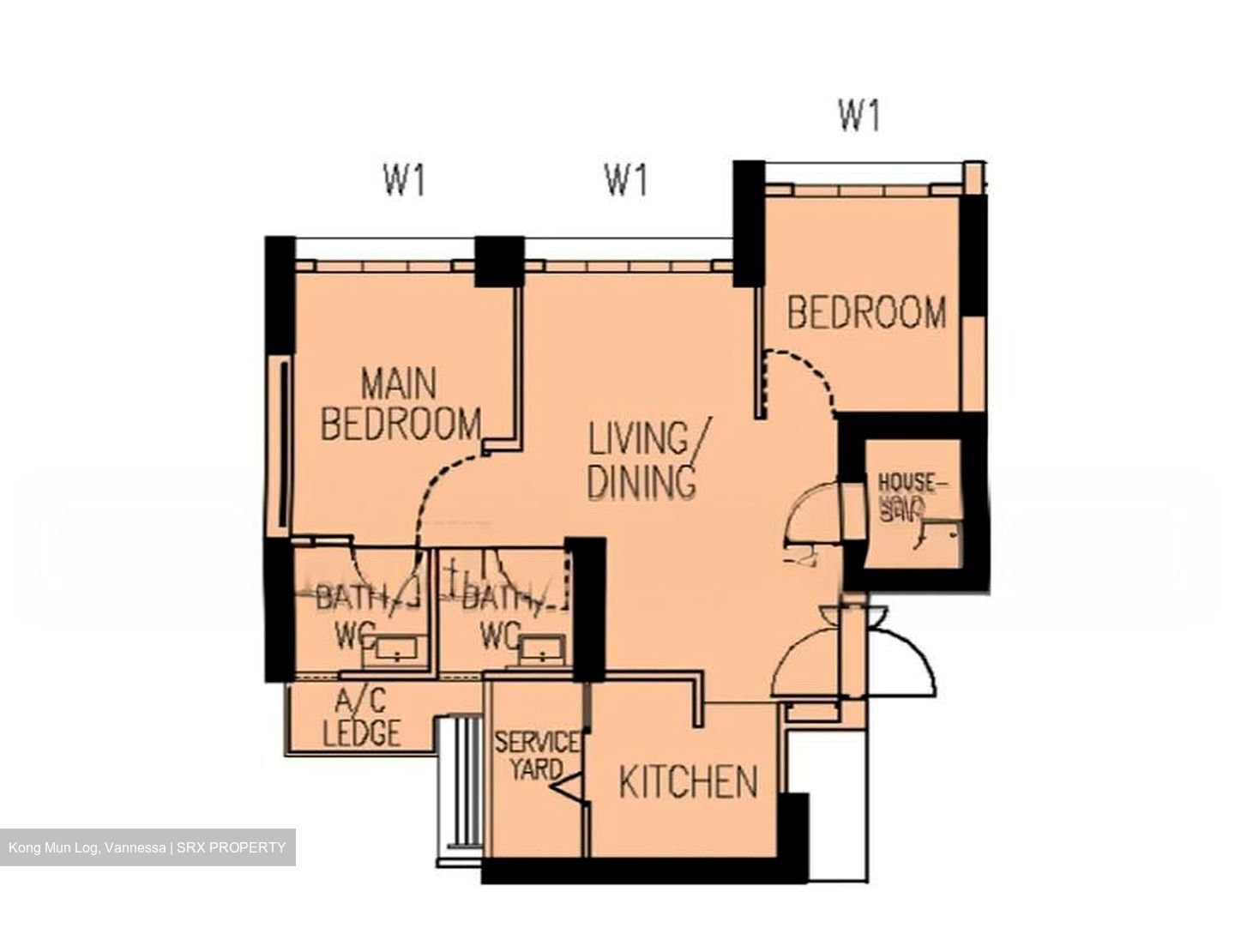 Blk 95 Skyparc @ Dawson (Queenstown), HDB 3 Rooms #539162611